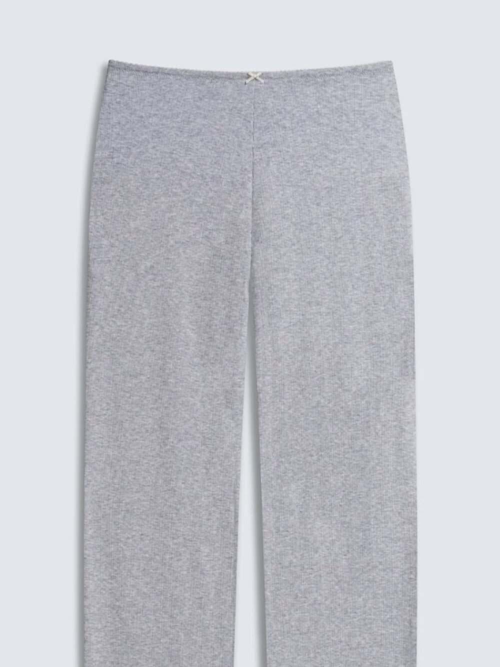 SYRN High Rise Wide Leg Lounge Pant Grey